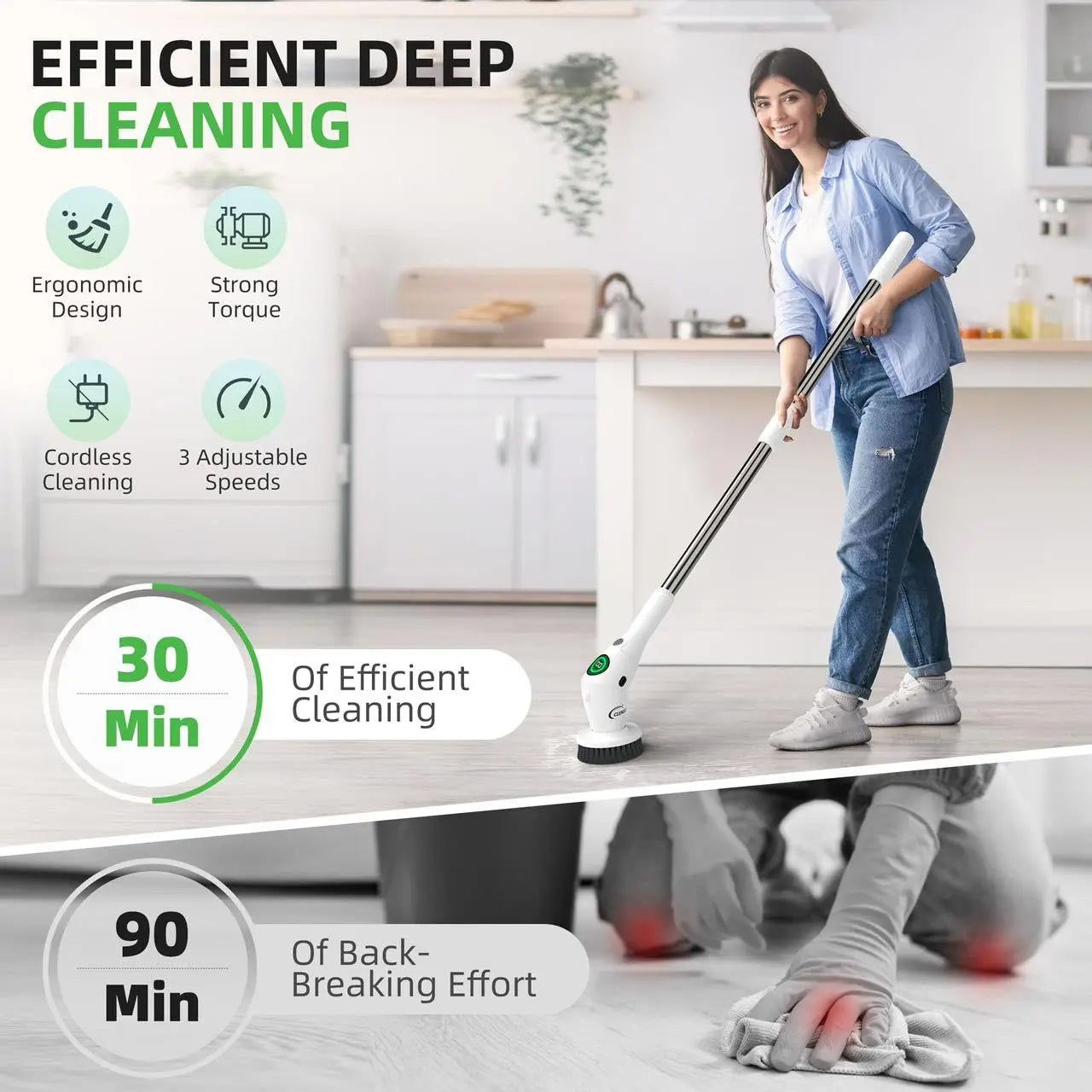 8 In 1 Electric Cleaning Brush